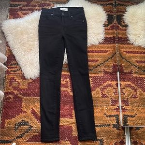 EUC Madewell 9” high rise skinny